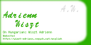 adrienn wiszt business card